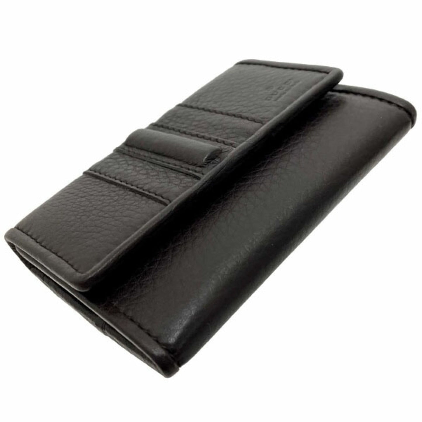 Gucci Dark Brown Leather Coin Purse/Coin Case