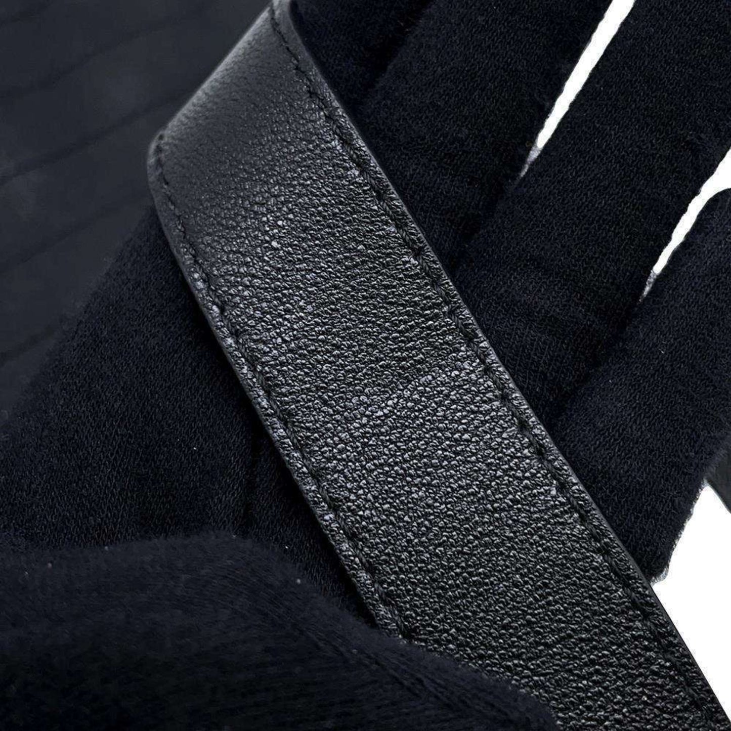 Gucci Black Leather Shoulder Bag Tote Bag