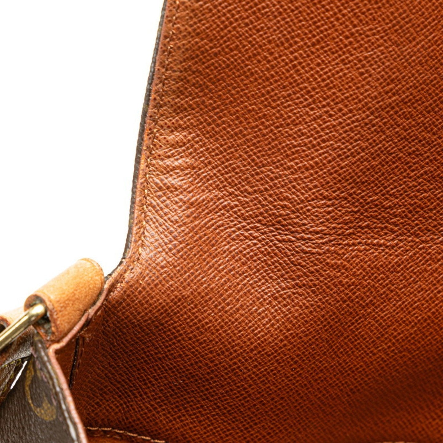 Louis Vuitton Brown Pvc Leather Shoulder Bag
