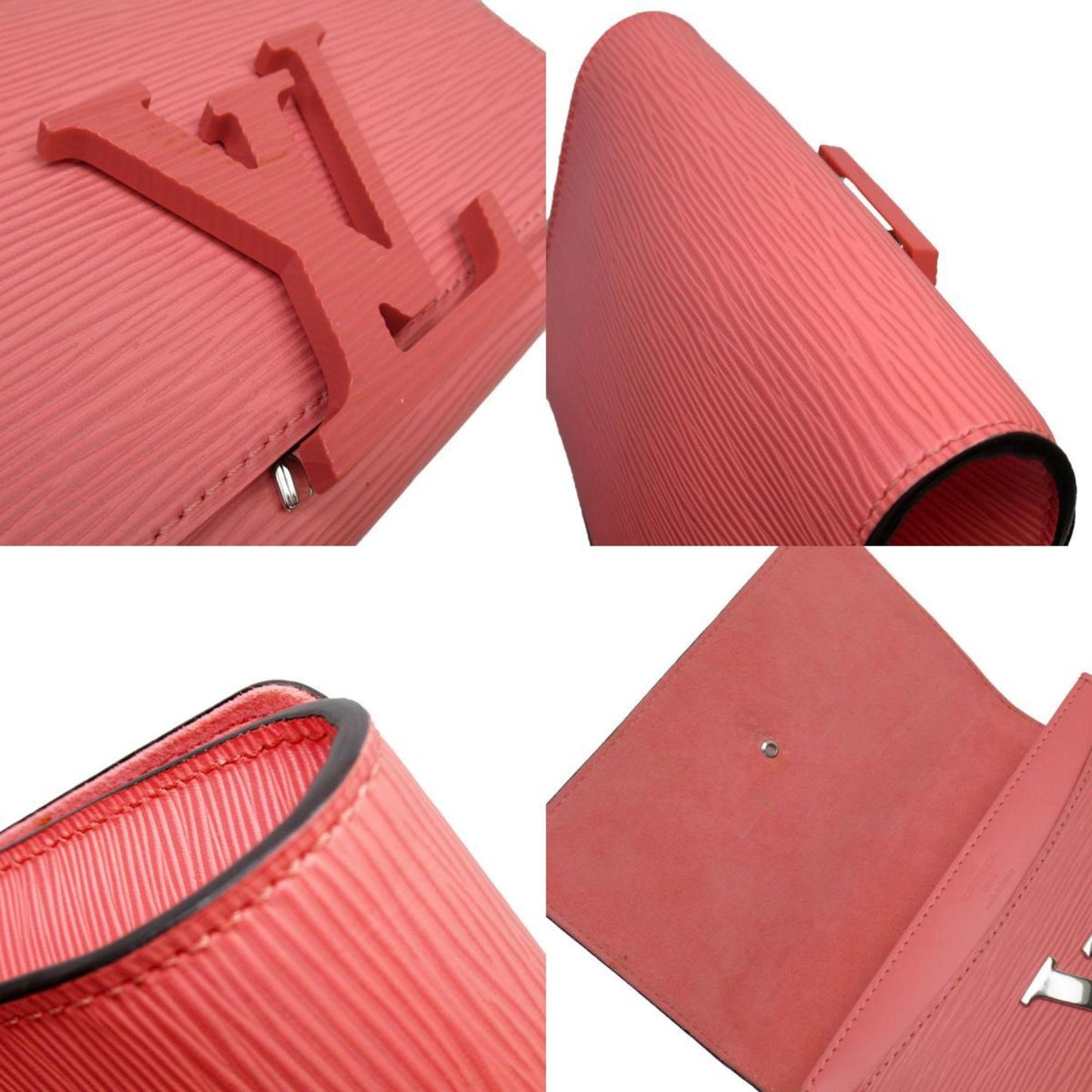 Louis Vuitton Pink Epi Leather Shoulder Bag