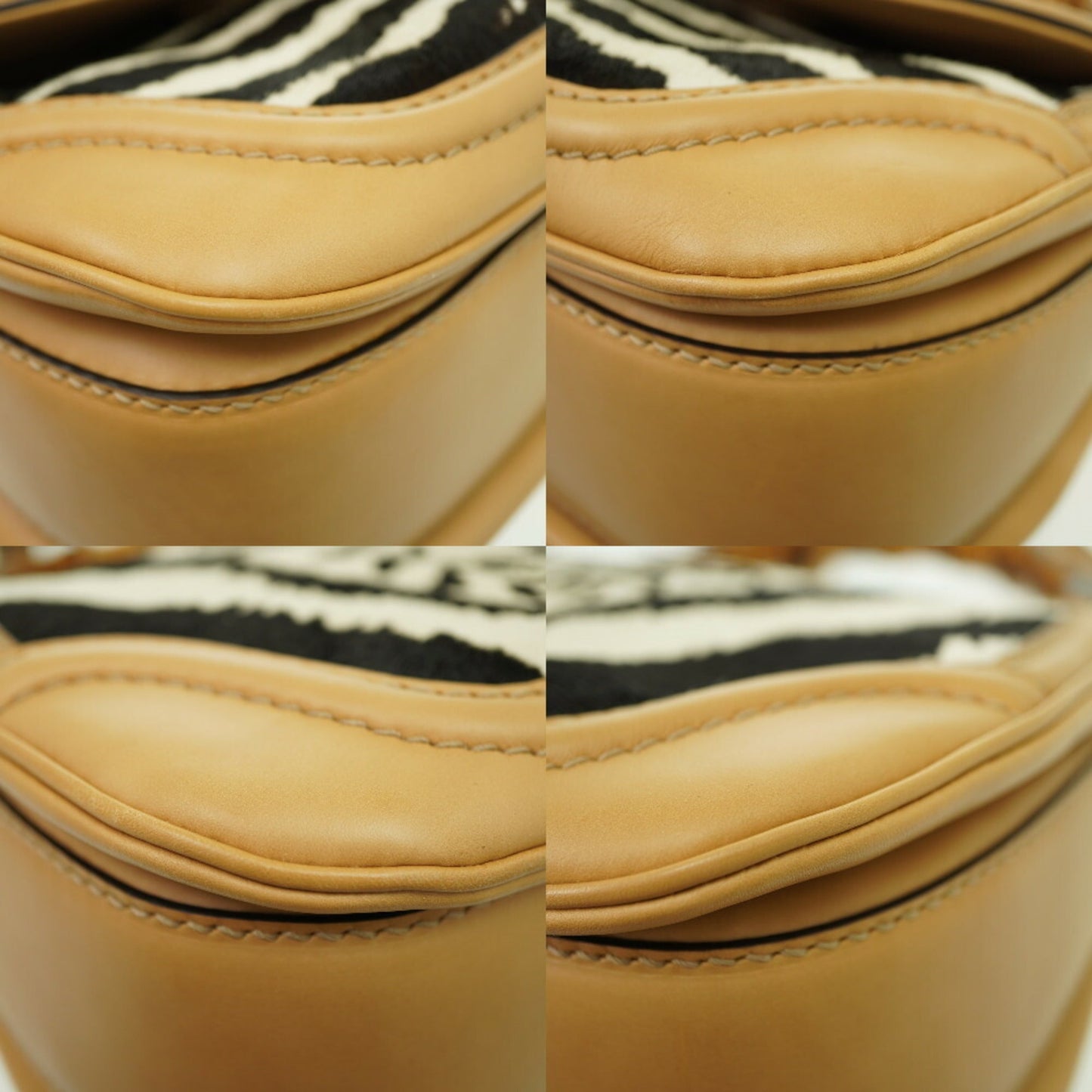 Gucci Beige Leather Handbag
