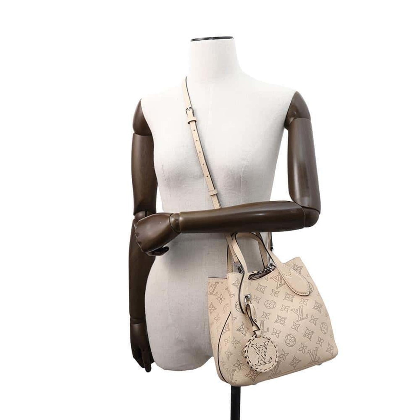 Louis Vuitton Monogram Blossom Mahina Leather Handbag Shoulder Bag