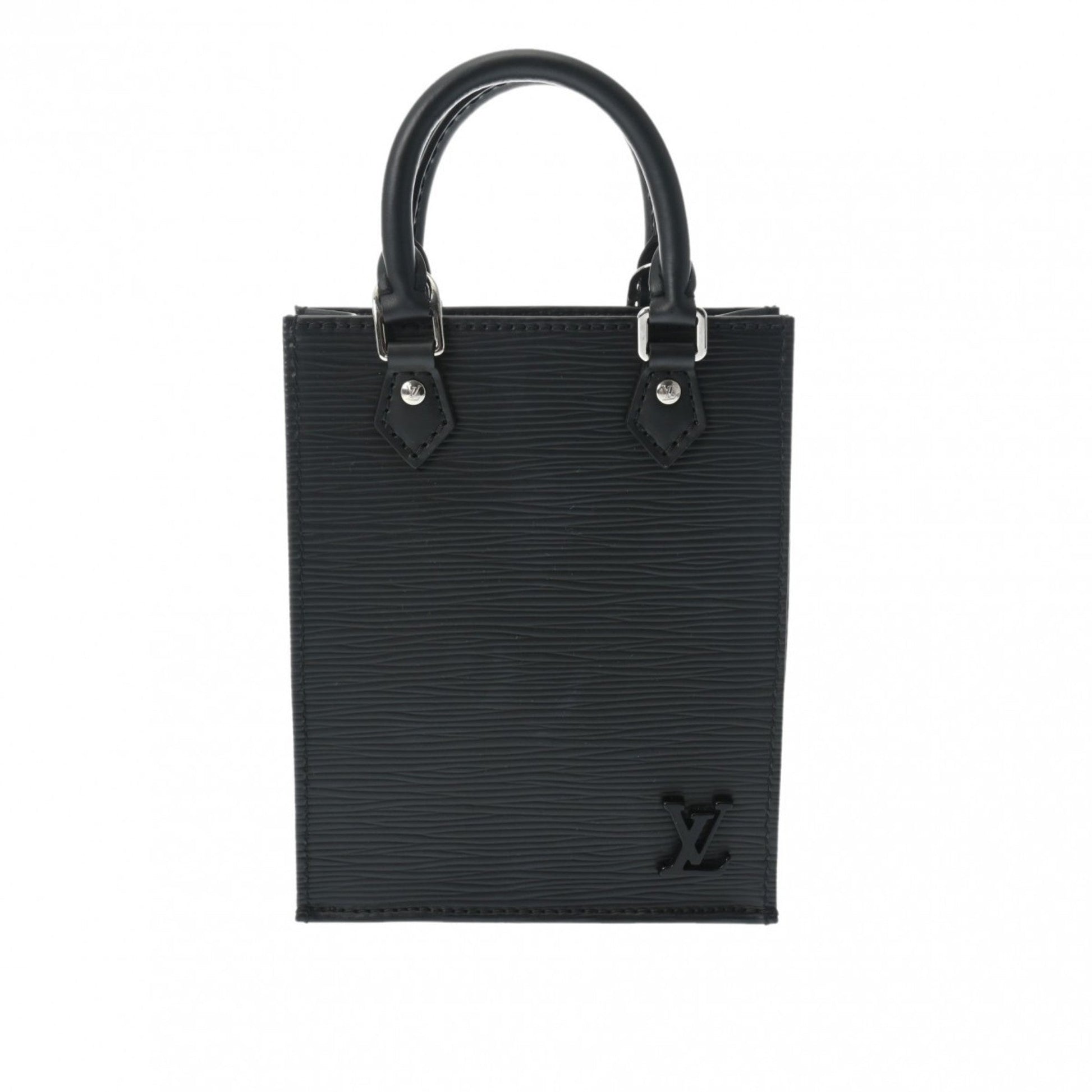Louis Vuitton Noir Epi Leather Handbag Shoulder Bag ()
