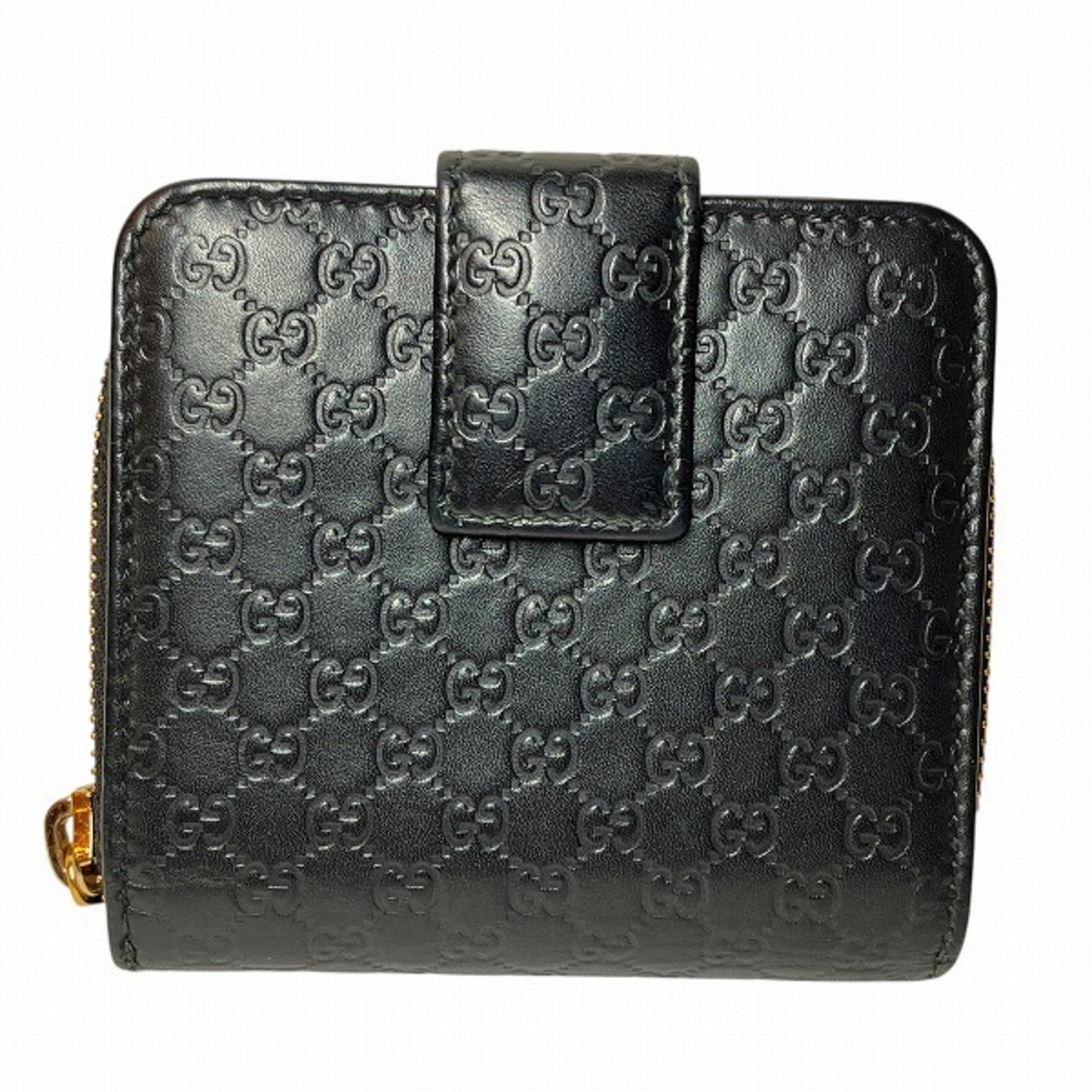 Gucci Black Leather Coin Purse/Coin Case