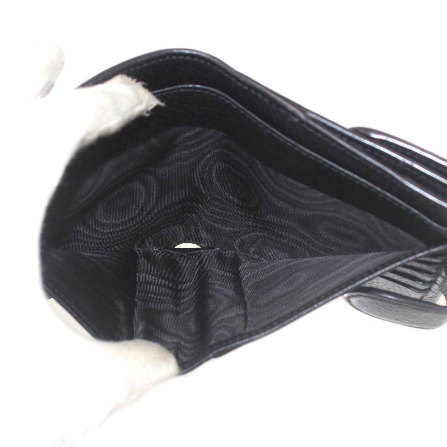Gucci Black Leather Wallet (Bi-Fold)