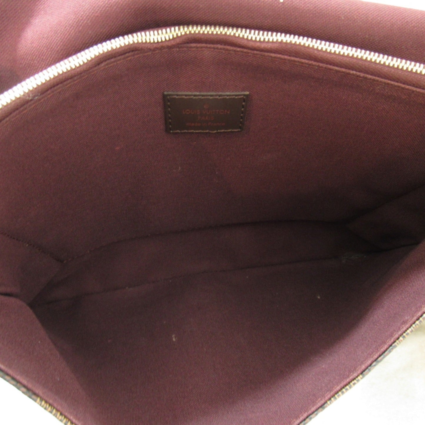 Louis Vuitton Brown Coated Canvas Damier Azur Pvc Shoulder Bag