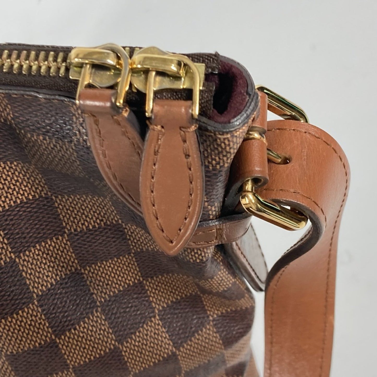 Louis Vuitton Brown Damier Canvas Damier Canvas Shoulder Bag