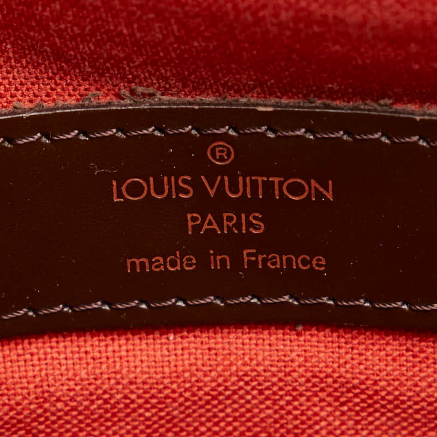 Louis Vuitton Brown Pvc Leather Shoulder Bag