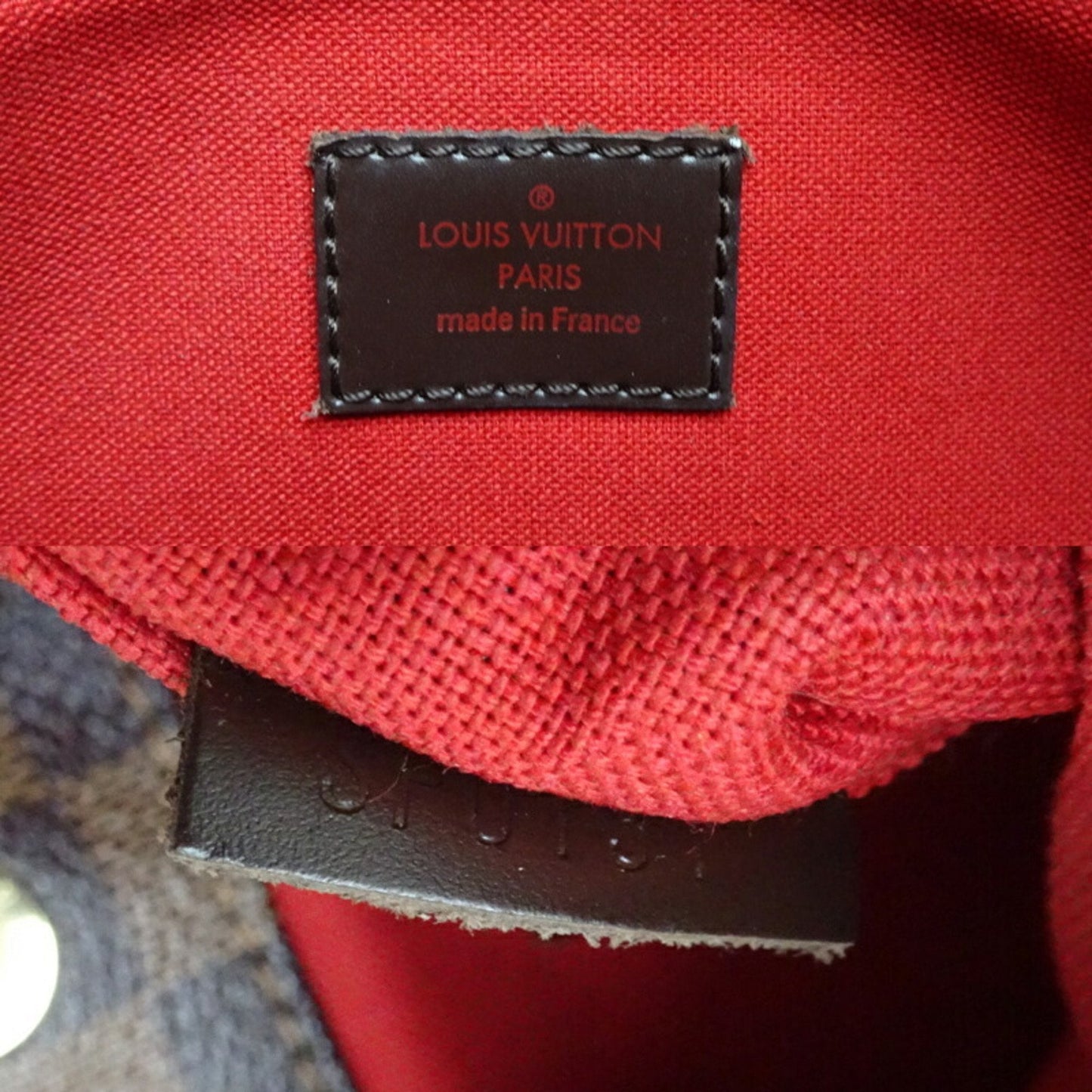 Louis Vuitton Damier Brown Damier Canvas Shoulder Bag