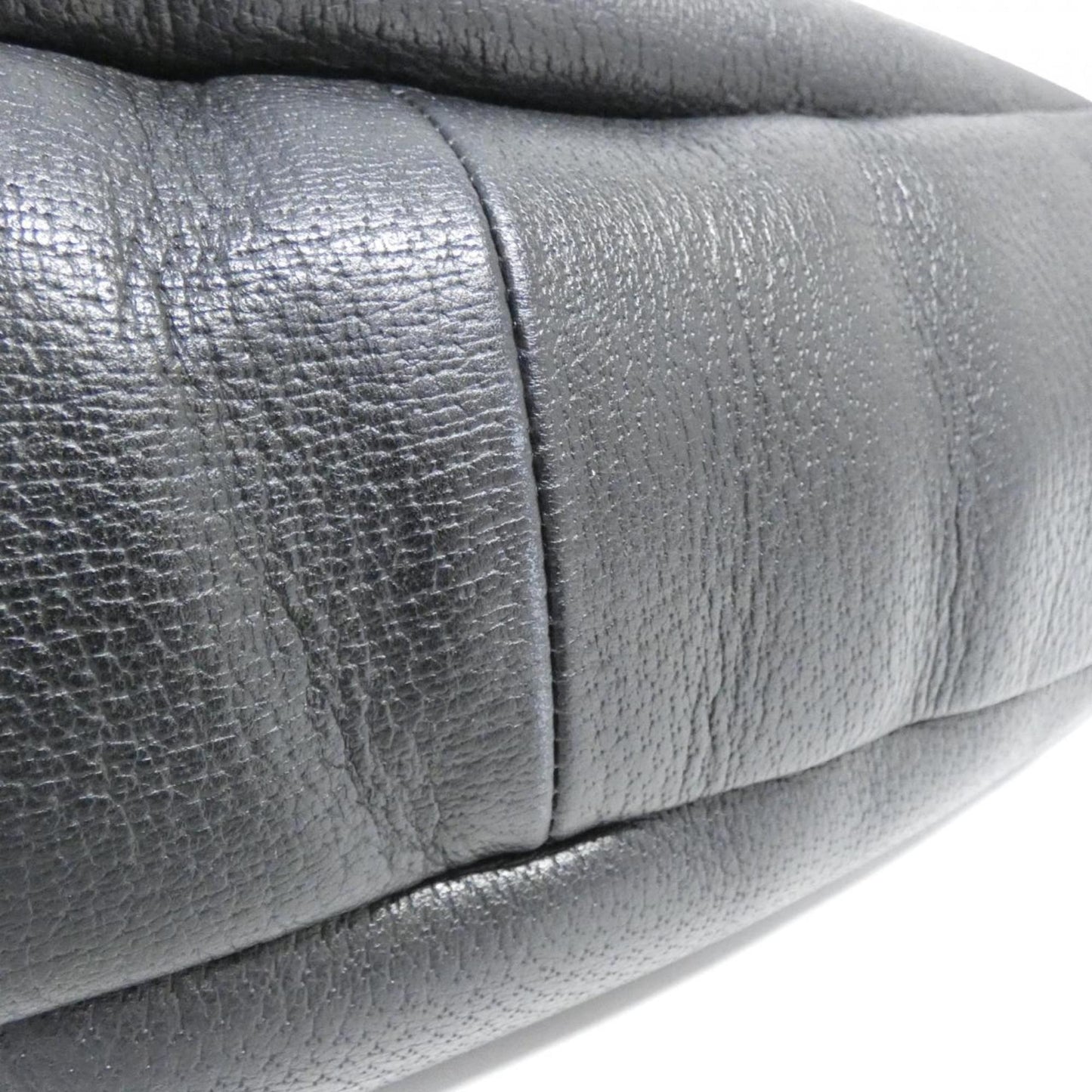 Gucci Navy Leather Shoulder Bag