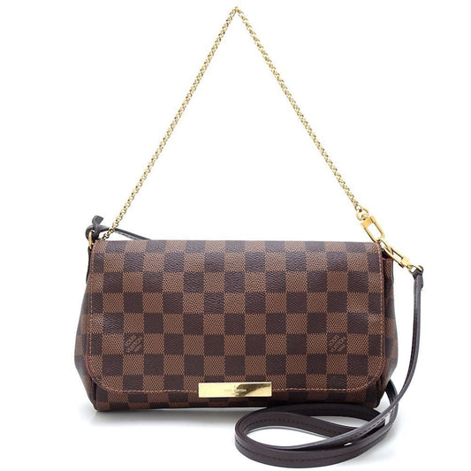 Louis Vuitton Damier Ebene Canvas Shoulder Bag ()