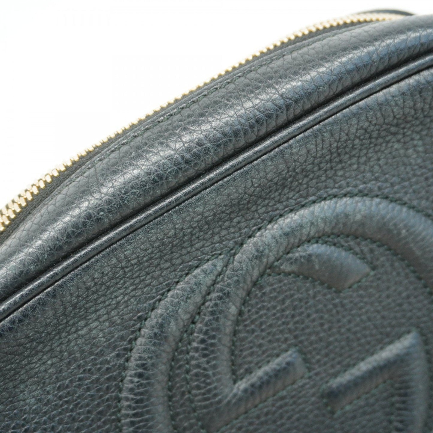 Gucci Black Leather Shoulder Bag