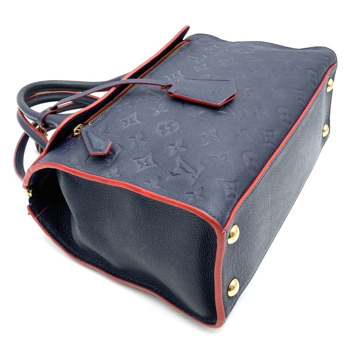 Louis Vuitton Navy Monogram Empreinte Shoulder Bag
