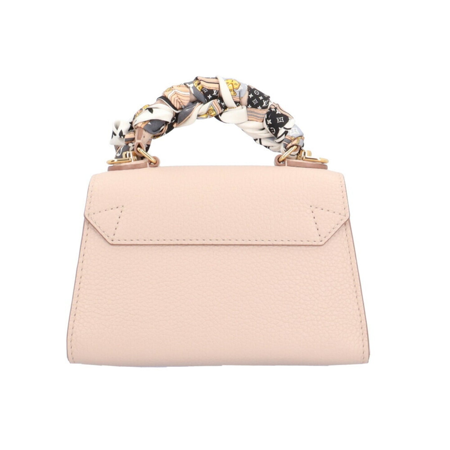 Louis Vuitton Beige Grayish Leather Shoulder Bag