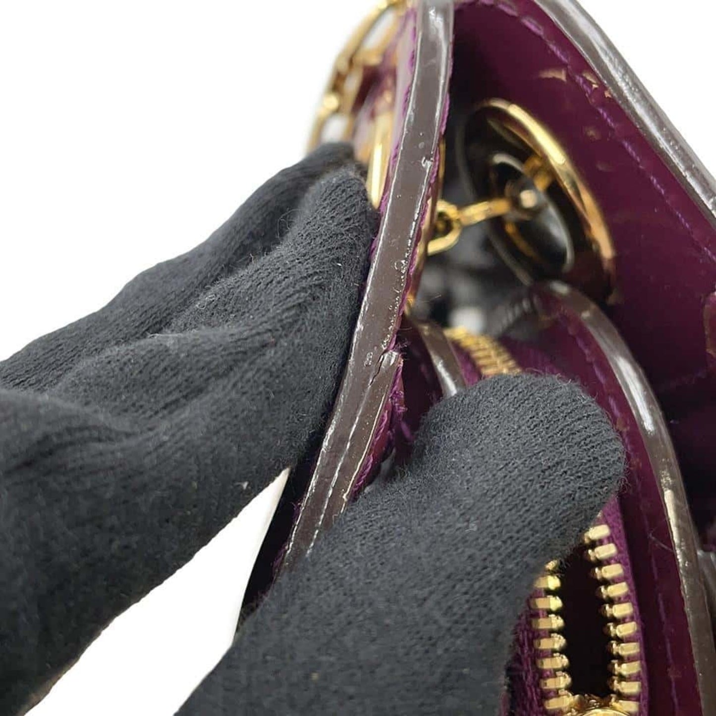Louis Vuitton Amethyst Purple Monogram Vernis Shoulder Bag