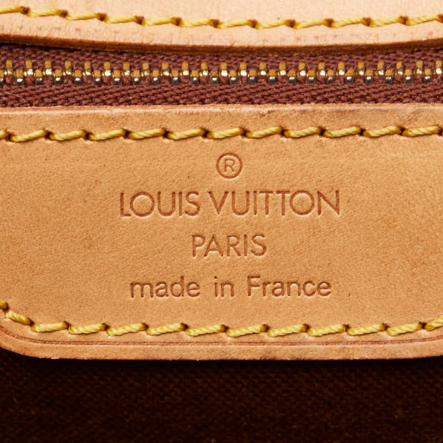 Louis Vuitton Brown Pvc Leather Shoulder Bag