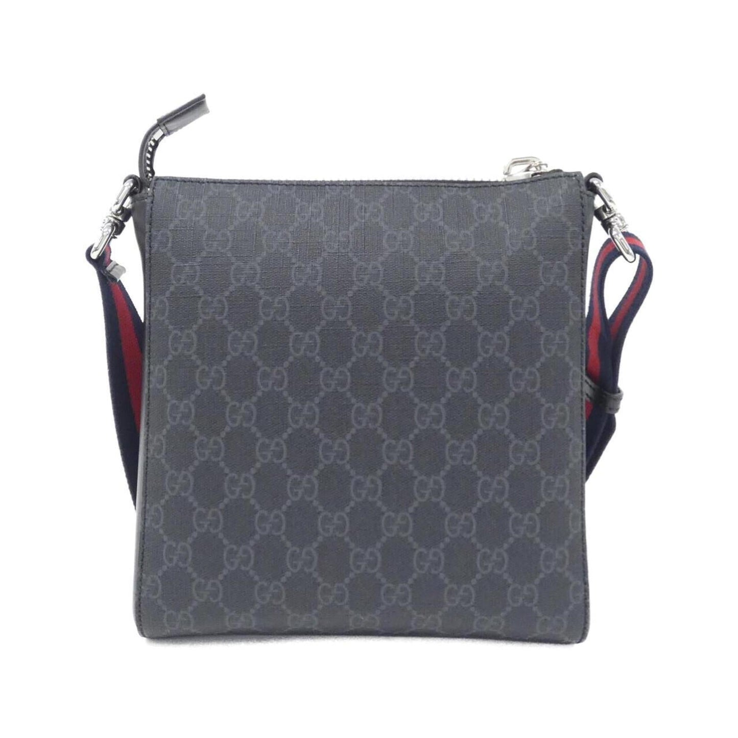 Gucci Black Gray Gg Supreme Shoulder Bag