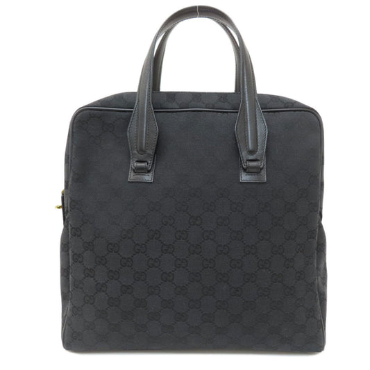 Gucci Black Canvas Tote Bag ()