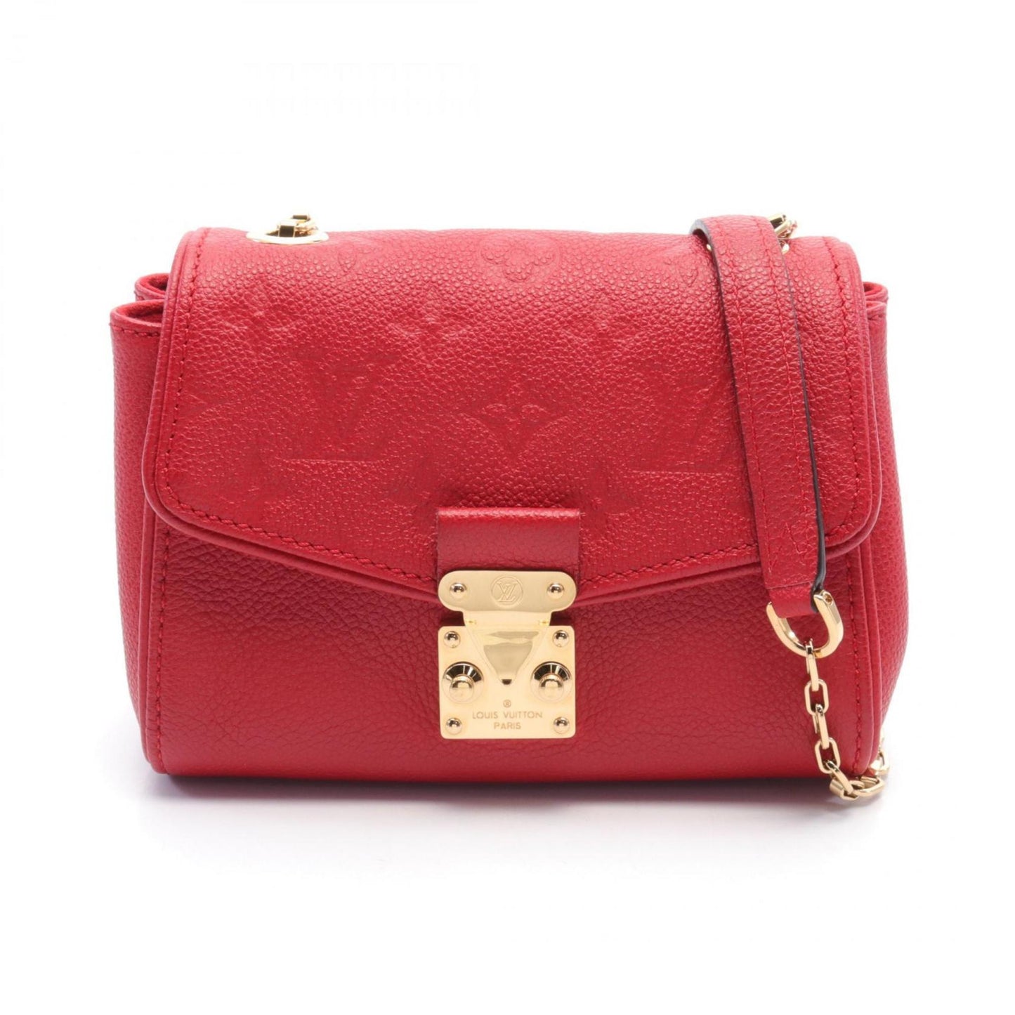 Louis Vuitton Cerise Red Color Leather Shoulder Bag