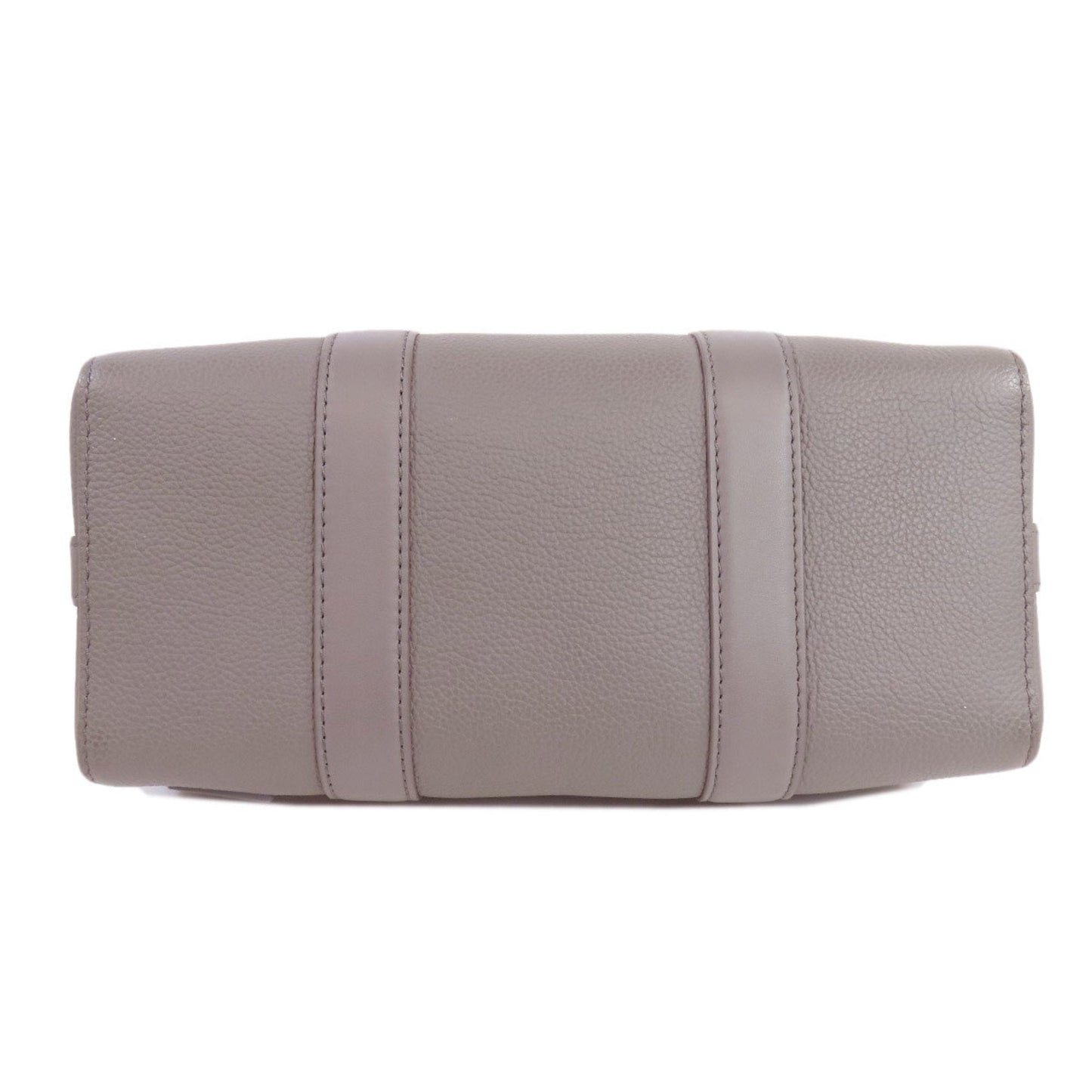 Louis Vuitton Gray Leather Shoulder Bag