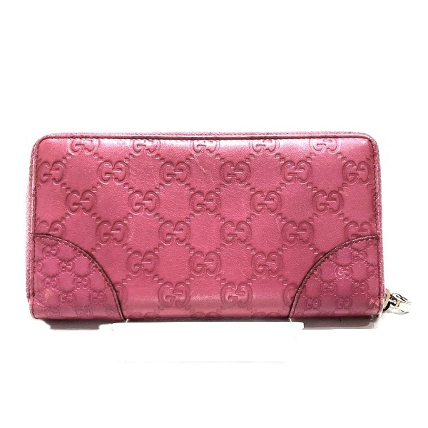 Gucci Pink Leather Coin Purse/Coin Case
