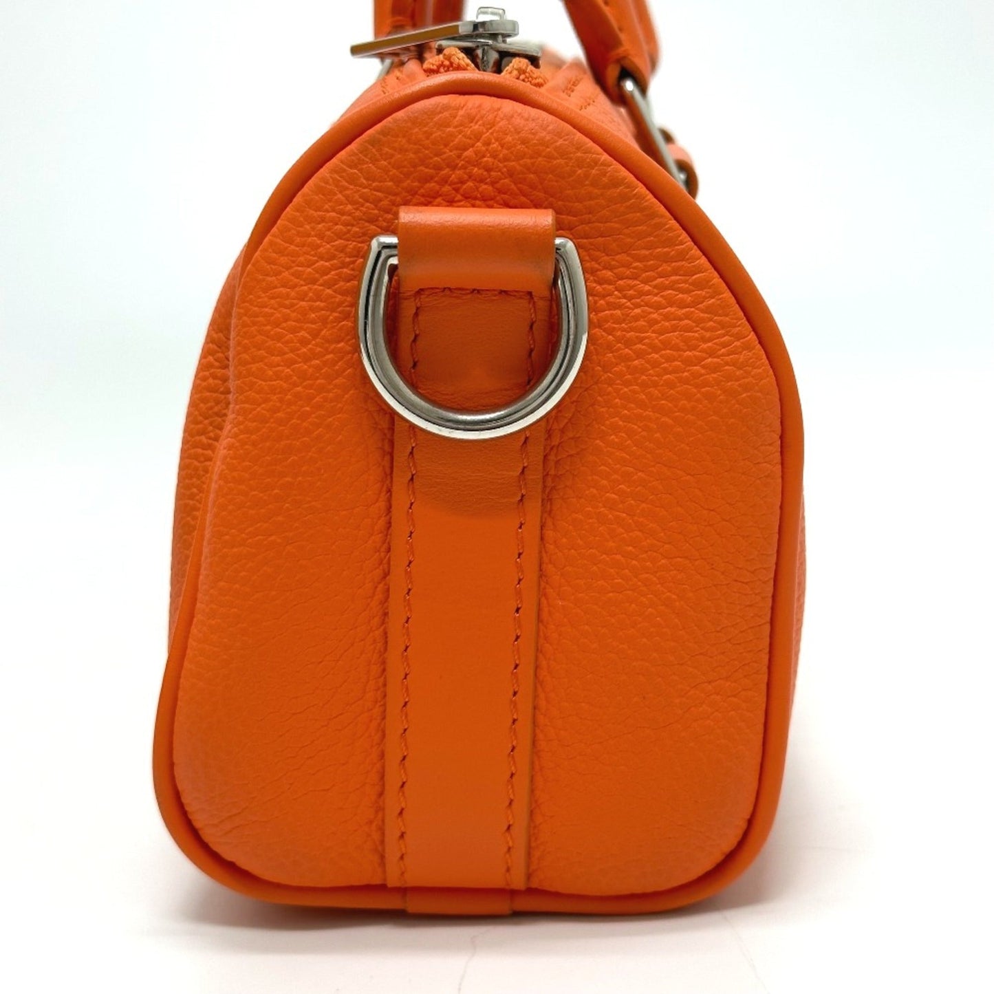 Louis Vuitton Orange Leather Shoulder Bag