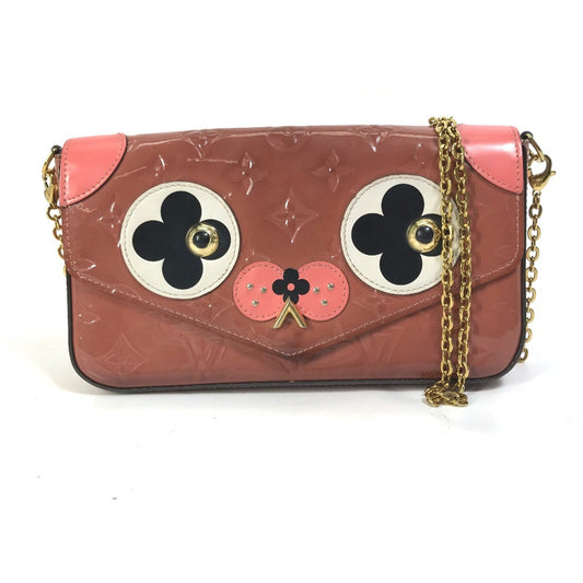 Louis Vuitton Pink Leather Shoulder Bag ()