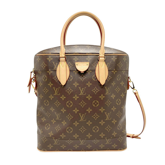Louis Vuitton Brown Monogram Canvas Shoulder Bag ()
