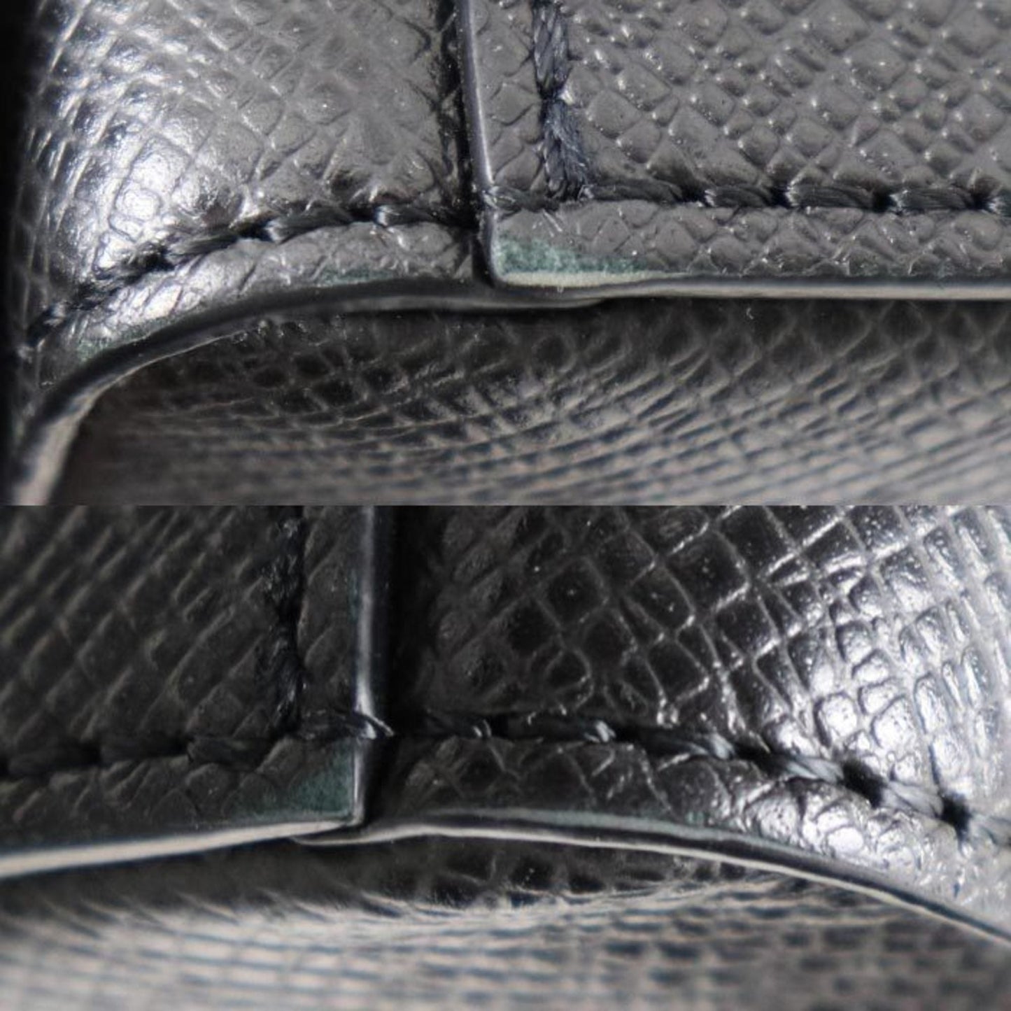 Louis Vuitton Black Taiga Leather Shoulder Bag