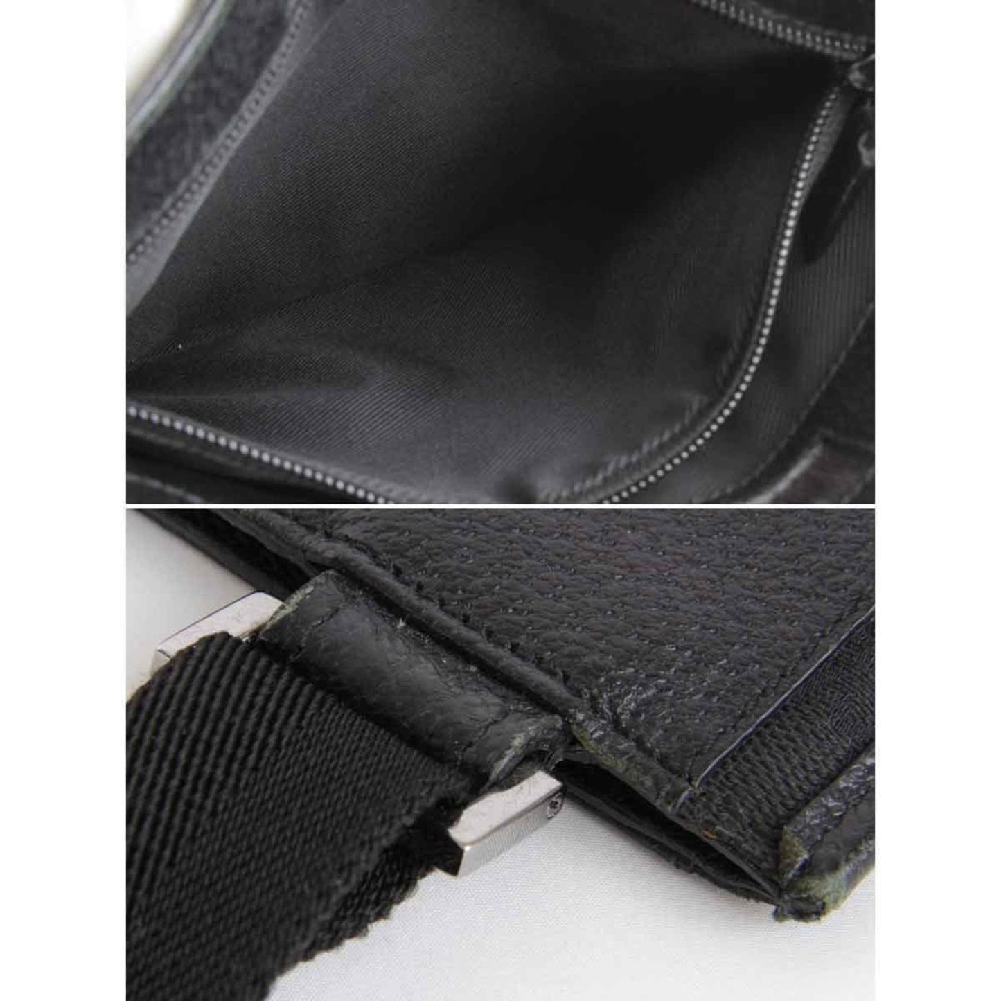 Gucci Gg Canvas Black Gg Canvas Shoulder Bag