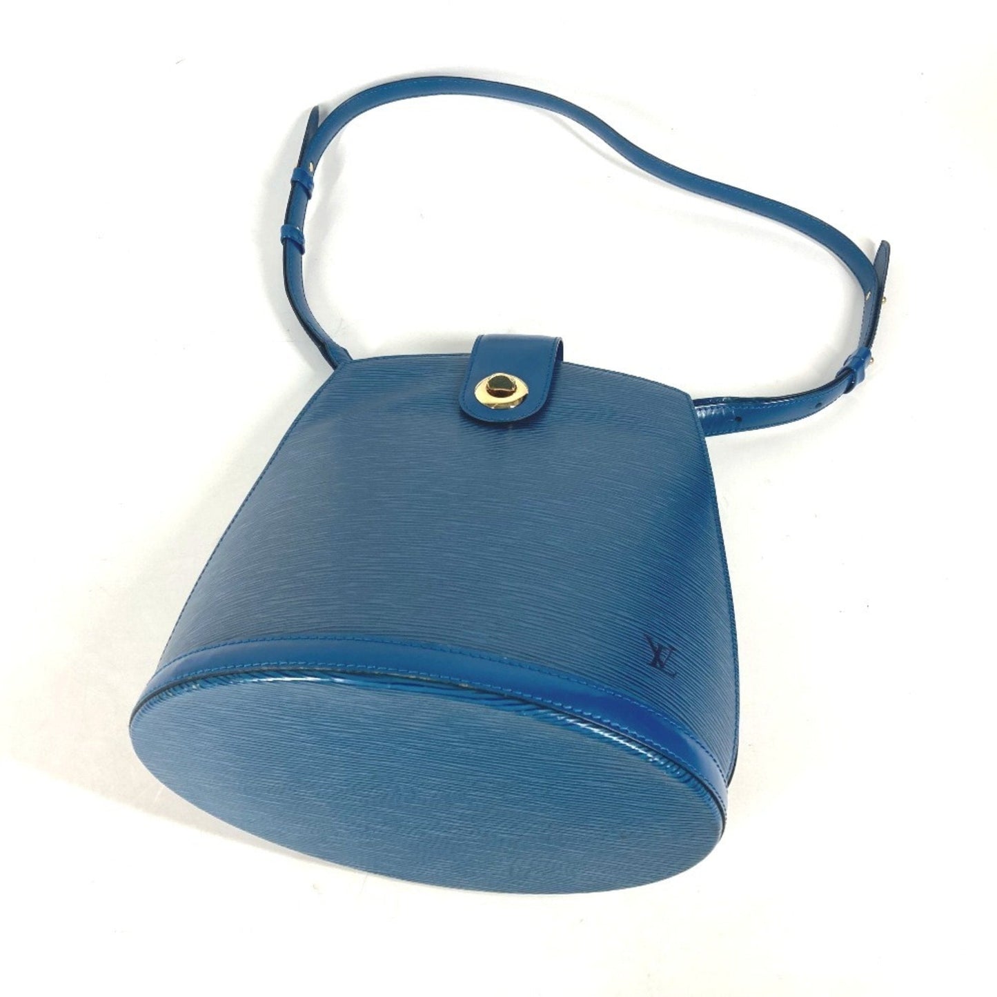 Louis Vuitton Epi Blue Toledo Blue Epi Leather Shoulder Bag