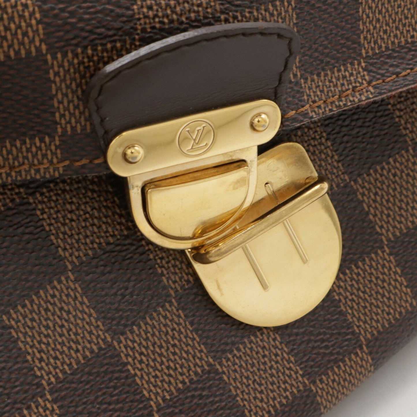 Louis Vuitton Damier Brown Pvc Shoulder Bag