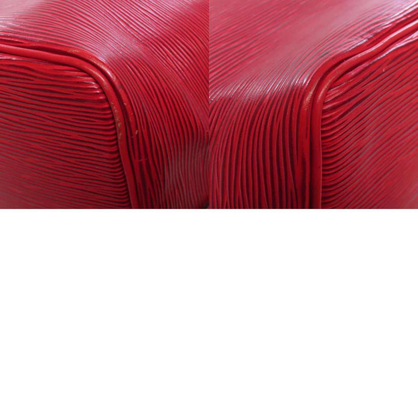 Louis Vuitton Castilian Red Epi Leather Shoulder Bag