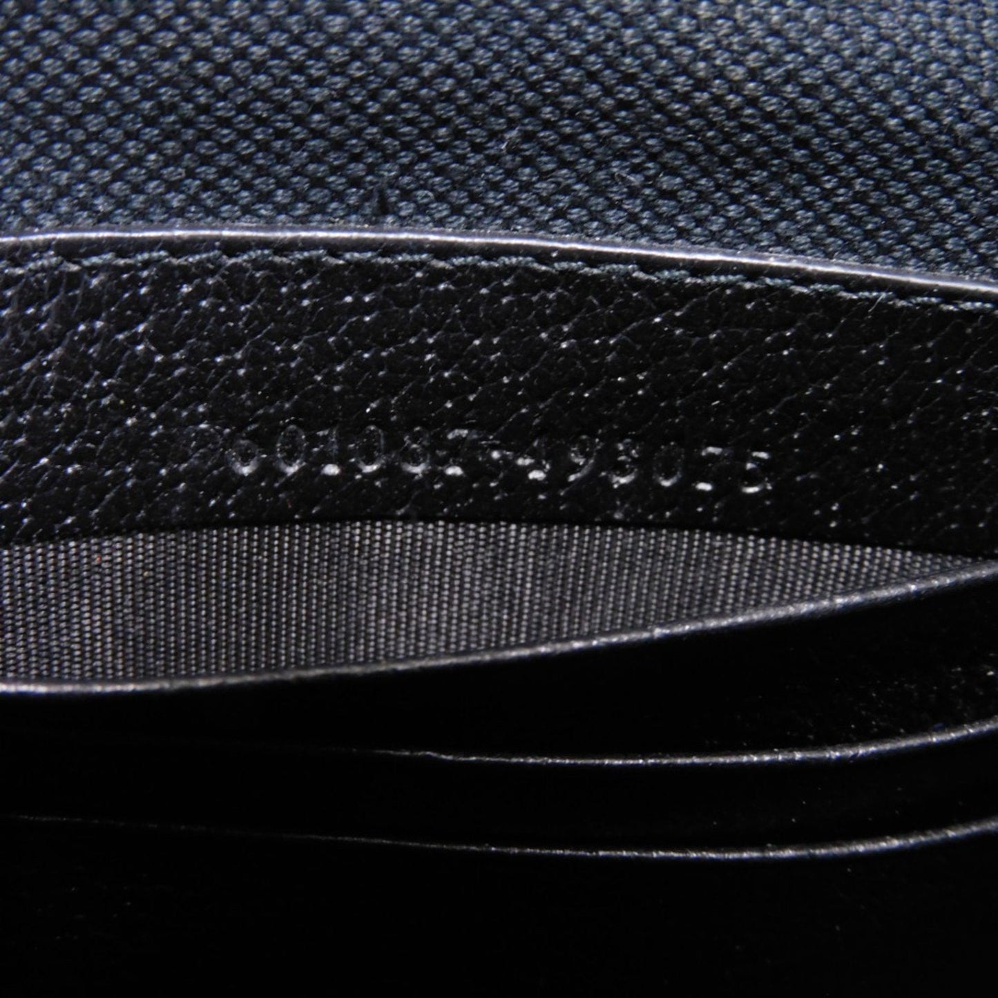 Gucci Black Multi-Color Canvas Leather Clutch Bag Pouch