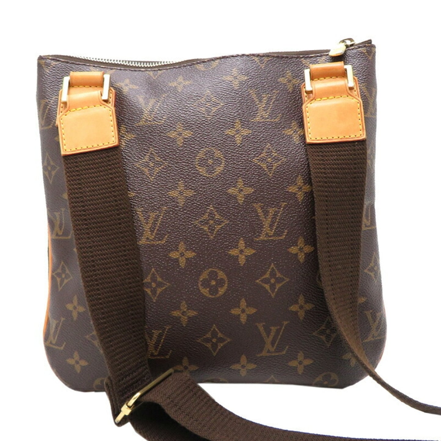 Louis Vuitton Brown Monogram Pochette Shoulder Bag