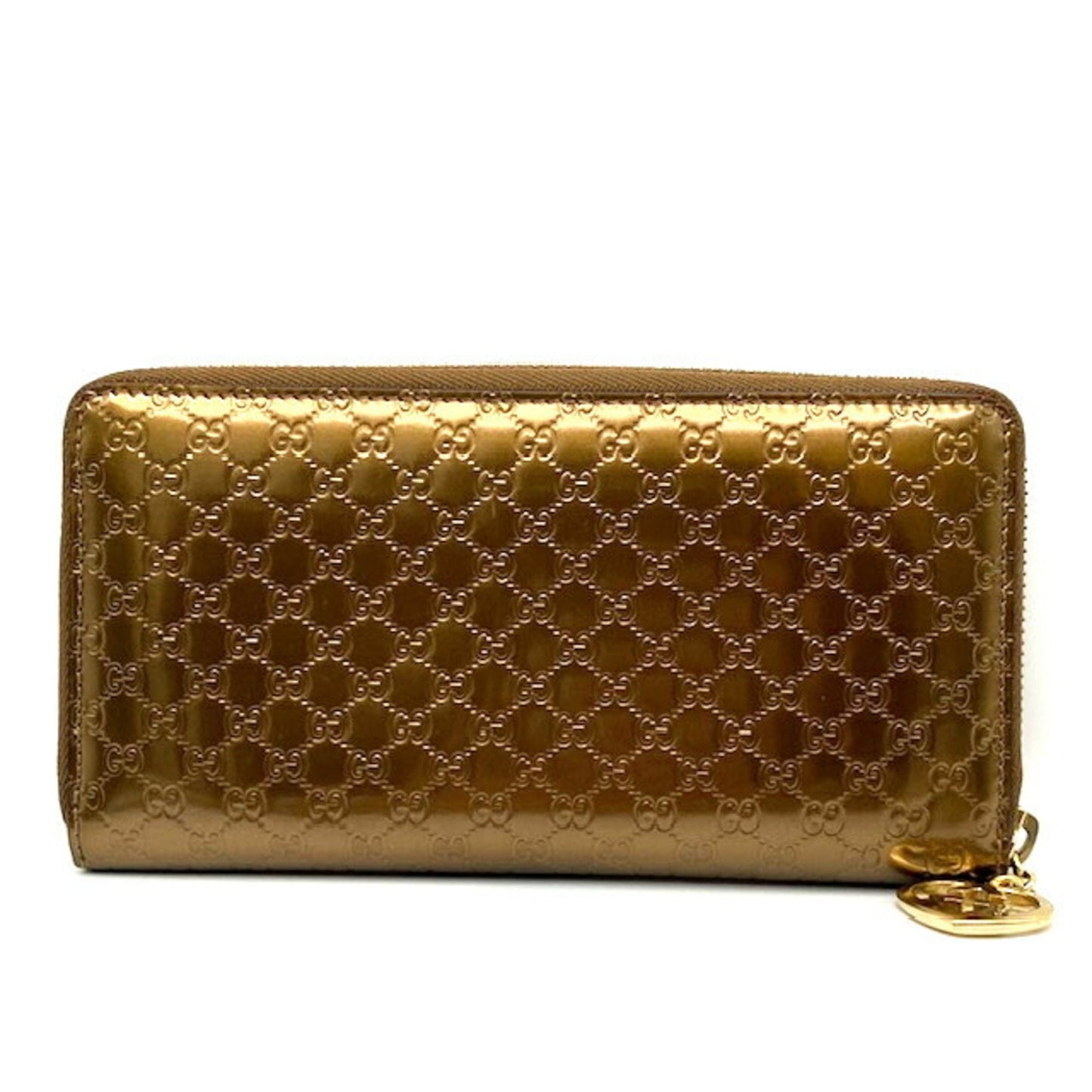 Gucci Gold Long Bill Wallet (Bi-Fold)