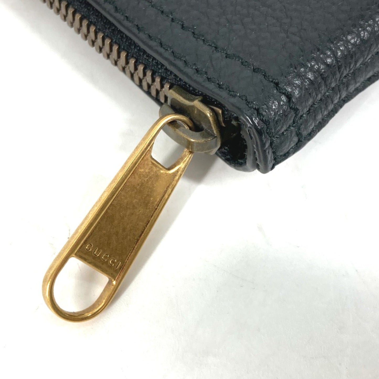 Gucci Black Leather Clutch Bag
