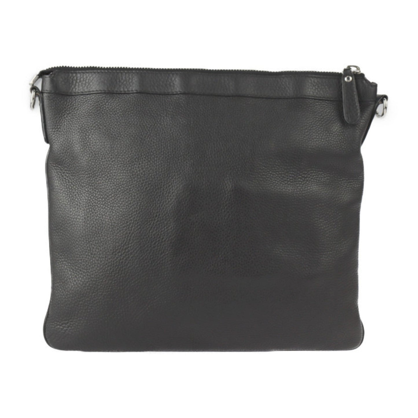 Gucci Black Leather Messenger Bag Shoulder Bag