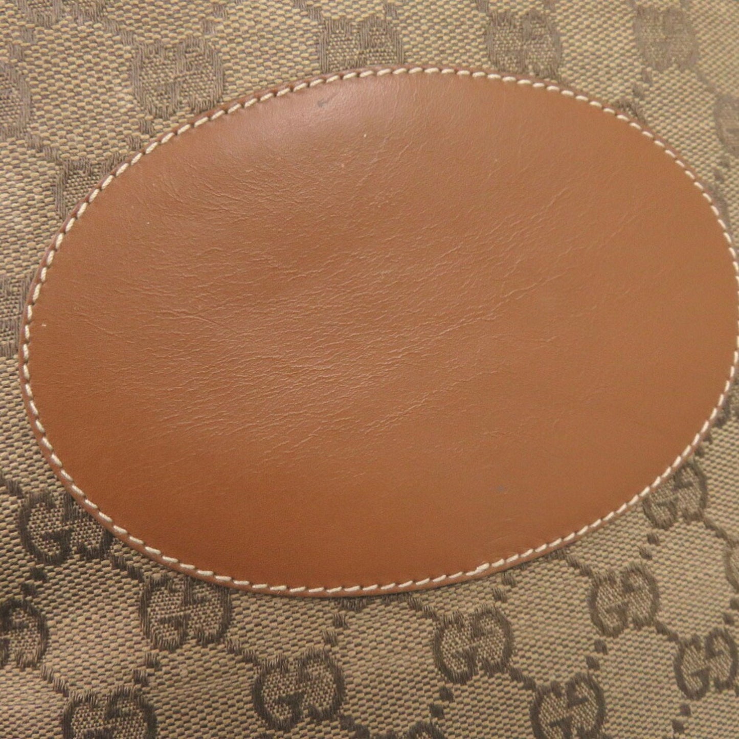 Gucci Beige Gg Canvas Tote Bag