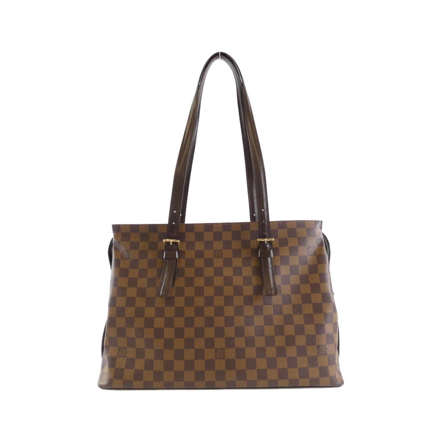 Louis Vuitton Brown Ebene Coated Canvas Shoulder Bag ()
