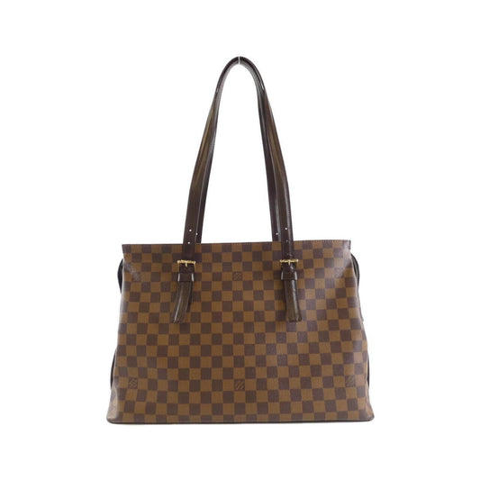 Louis Vuitton Brown Ebene Coated Canvas Shoulder Bag ()