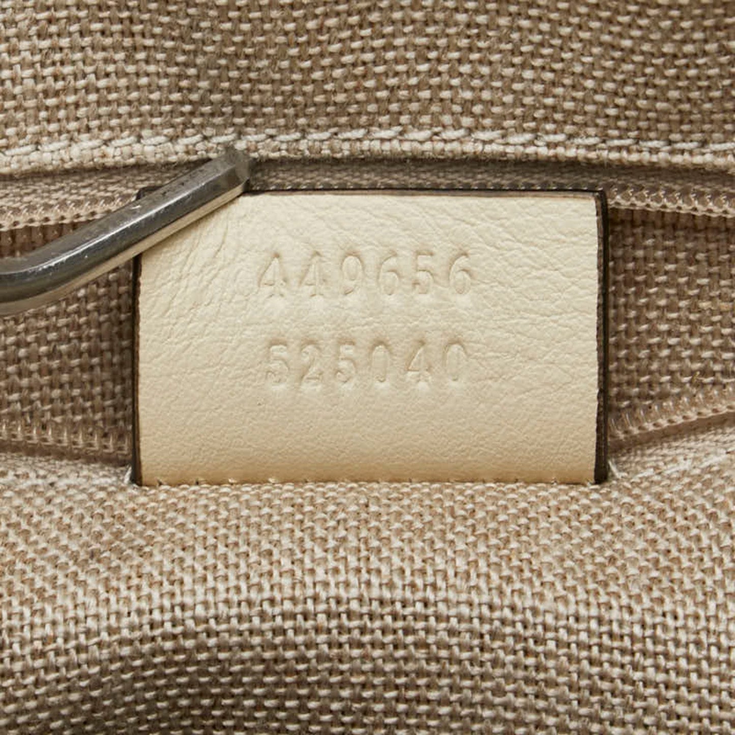 Gucci White Leather Handbag Shoulder Bag