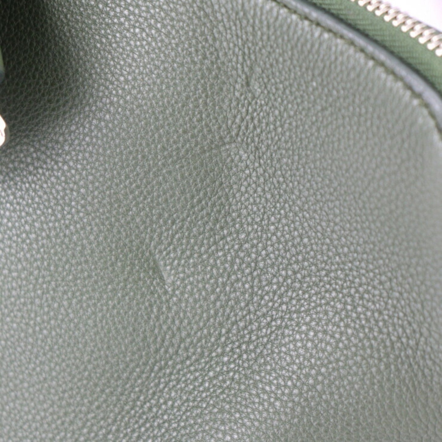Louis Vuitton Khaki Leather Handbag Shoulder Bag Tote Bag