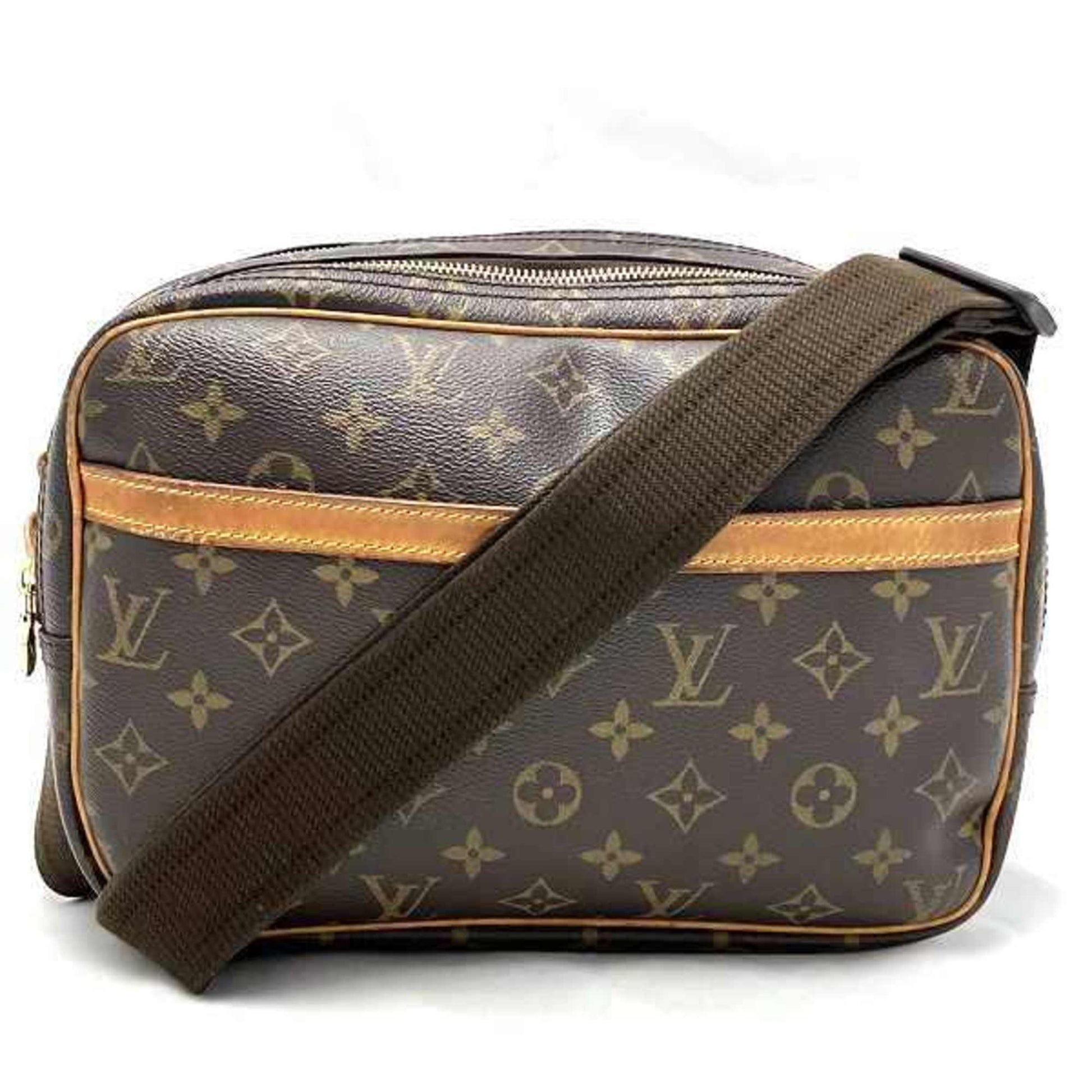 Louis Vuitton Brown Shoulder Bag ()