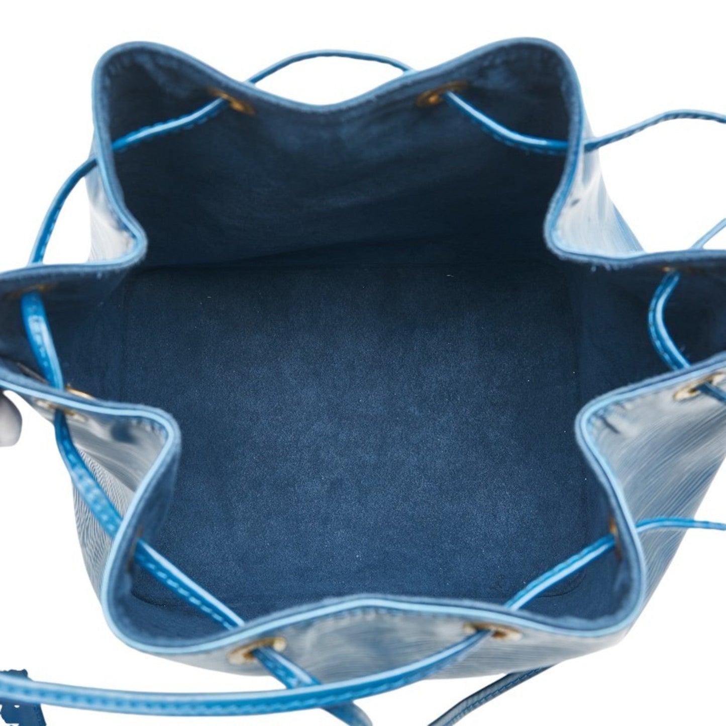 Louis Vuitton Toledo Blue Leather Shoulder Bag