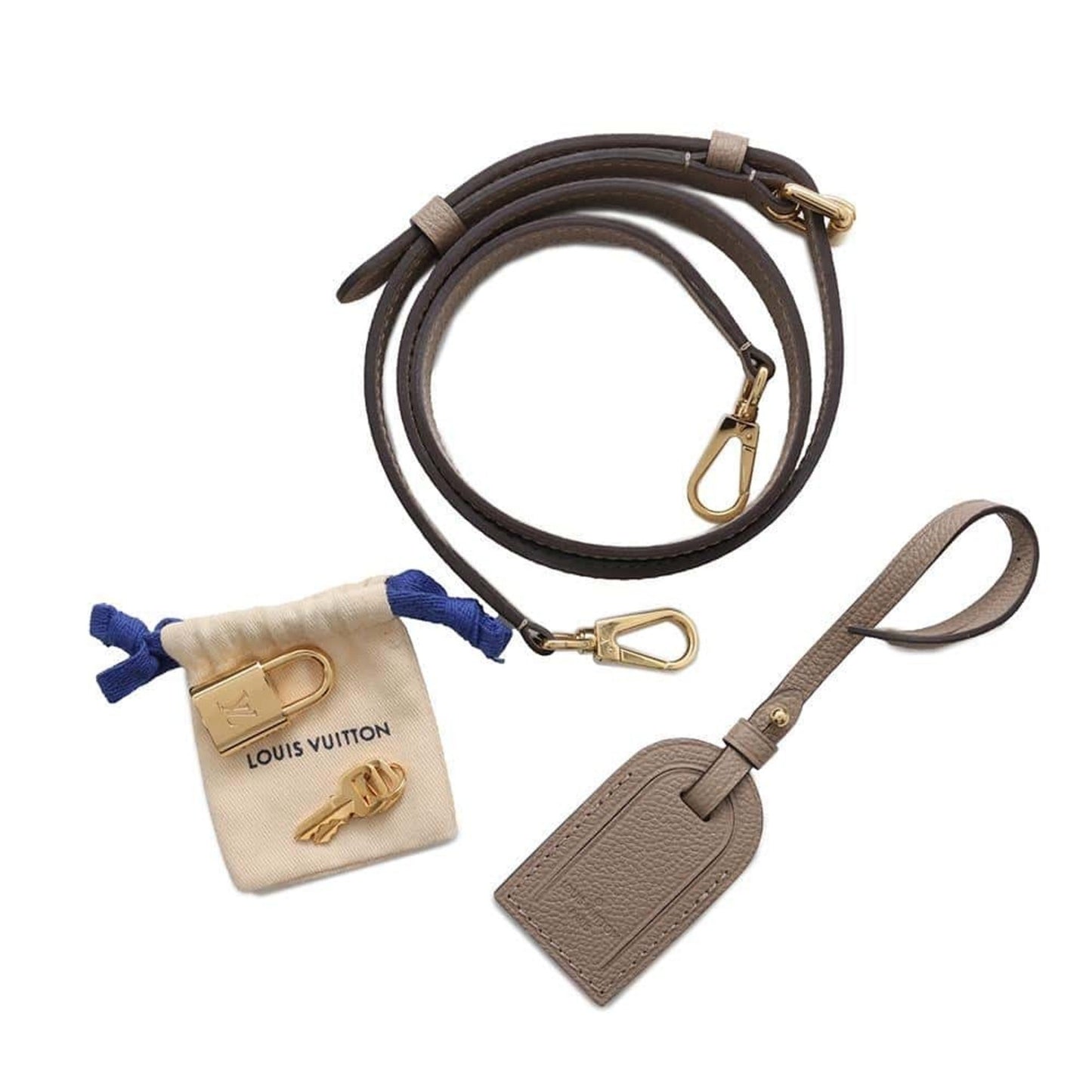 Louis Vuitton Tourterelle Monogram Empreinte Handbag Shoulder Bag