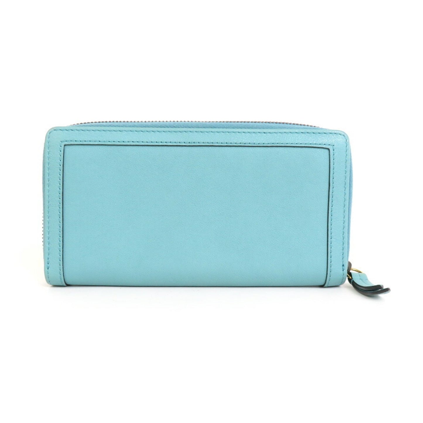 Gucci Turquoise Leather Coin Purse/Coin Case
