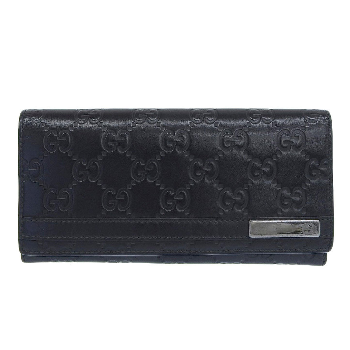 Gucci Black Leather Coin Purse/Coin Case ()