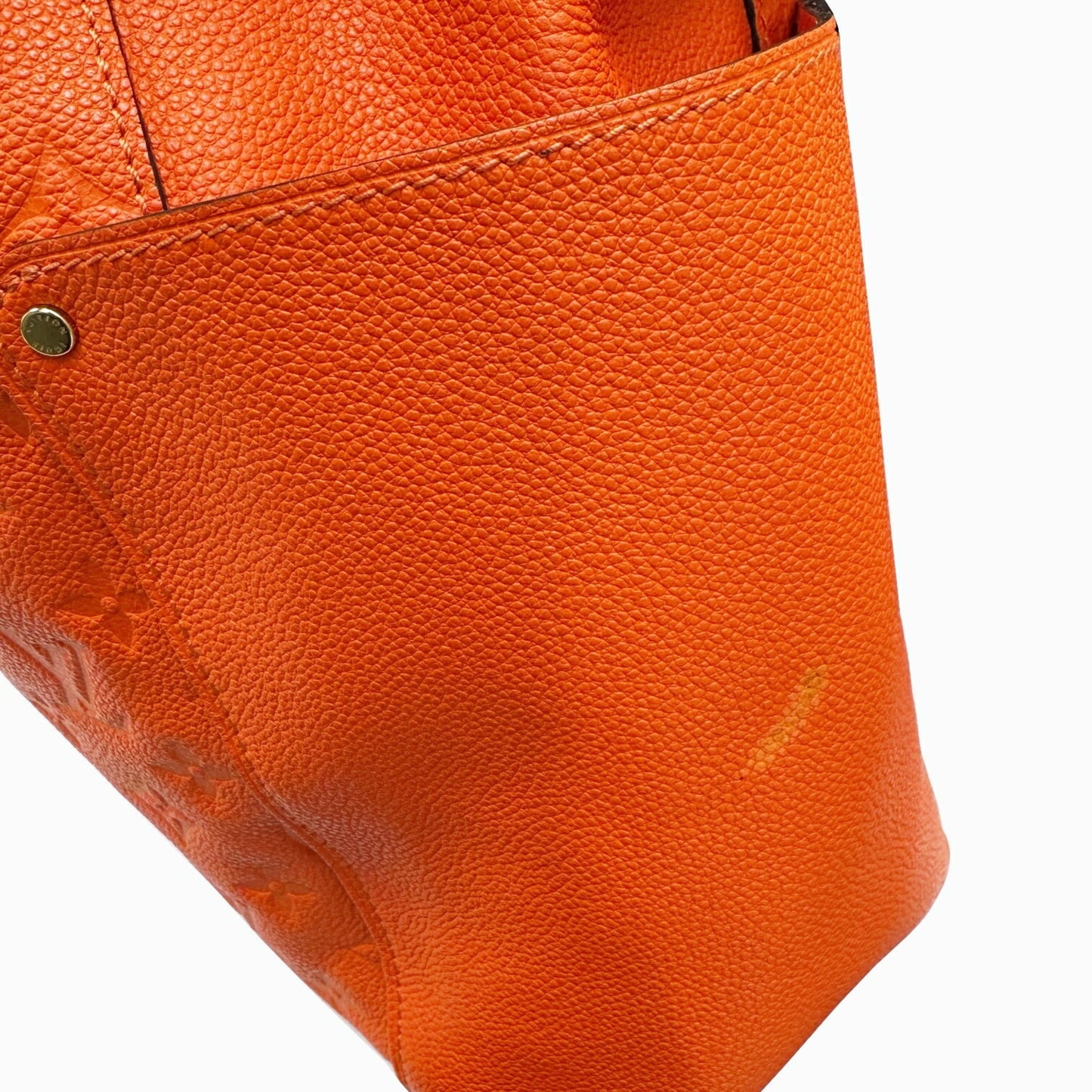 Louis Vuitton Orange Monogram Empreinte Shoulder Bag