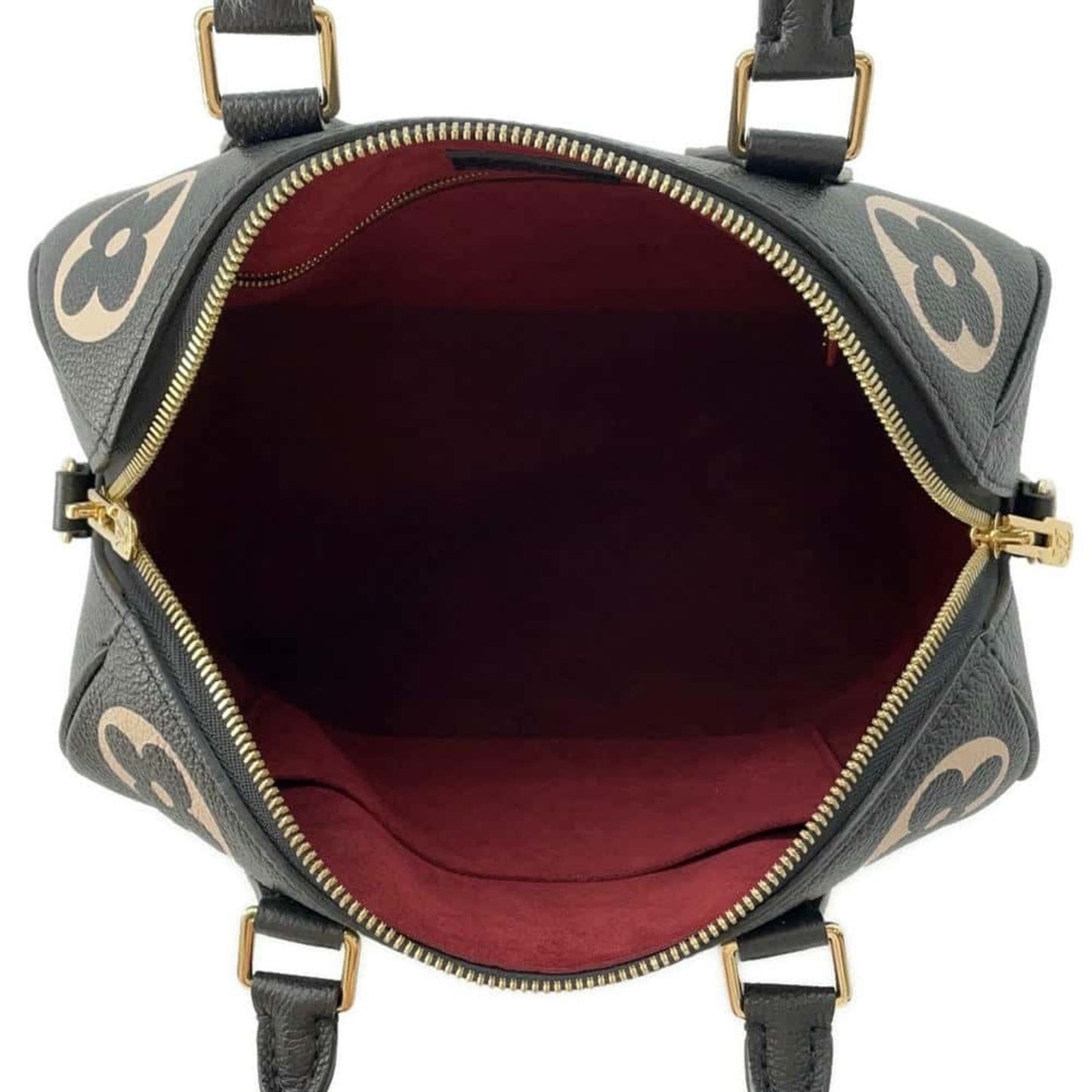 Louis Vuitton Bicolor Black Noir Monogram Empreinte Handbag Shoulder Bag